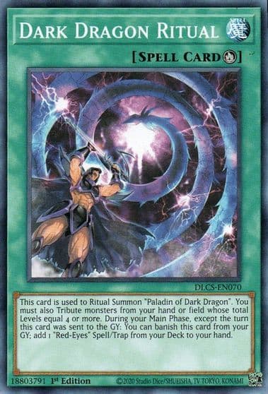 Dark Dragon Ritual Dragons of Legend: The Complete Series Yu-Gi-Oh! card