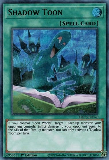 Shadow Toon Dragons of Legend: The Complete Series Yu-Gi-Oh! card