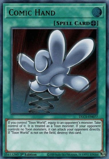 Comic Hand Dragons of Legend: The Complete Series Yu-Gi-Oh! card