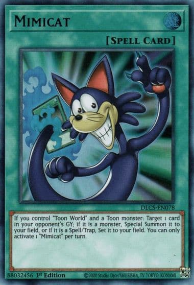 Mimicat Dragons of Legend: The Complete Series Yu-Gi-Oh! card