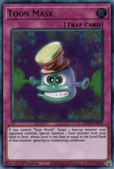 Toon Mask Dragons of Legend: The Complete Series Yu-Gi-Oh! card
