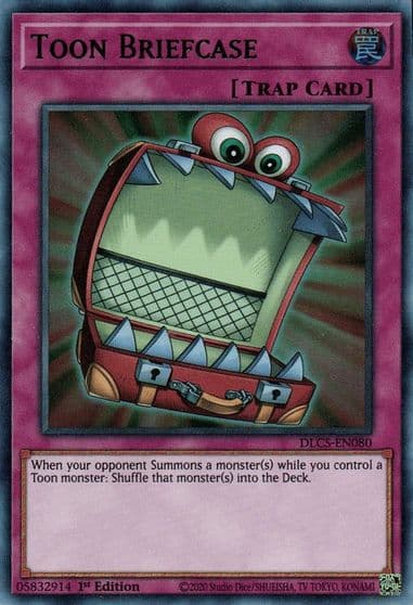 Toon Briefcase Dragons of Legend: The Complete Series Yu-Gi-Oh! card