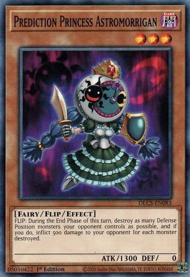 Prediction Princess Astromorrigan Dragons of Legend: The Complete Series Yu-Gi-Oh! card