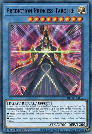 Prediction Princess Tarotrei Dragons of Legend: The Complete Series Yu-Gi-Oh! card