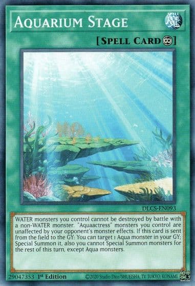Aquarium Stage Dragons of Legend: The Complete Series Yu-Gi-Oh! card