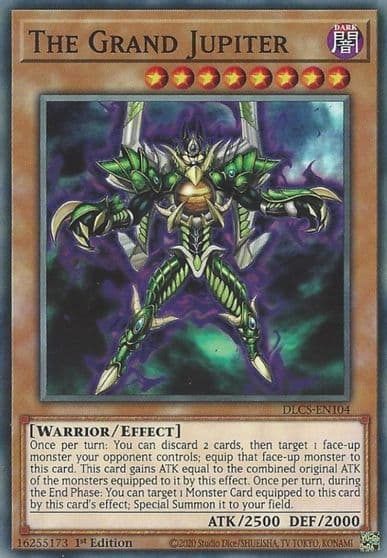 The Grand Jupiter Dragons of Legend: The Complete Series Yu-Gi-Oh! card