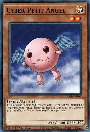 Cyber Petit Angel Dragons of Legend: The Complete Series Yu-Gi-Oh! card