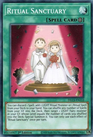 Ritual Sanctuary Dragons of Legend: The Complete Series Yu-Gi-Oh! card