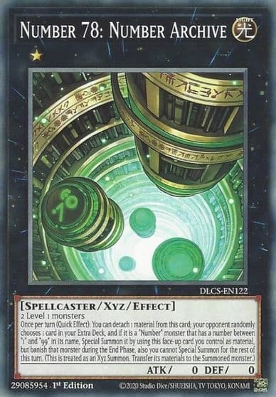 Number 78 Number Archive Dragons of Legend: The Complete Series Yu-Gi-Oh! card