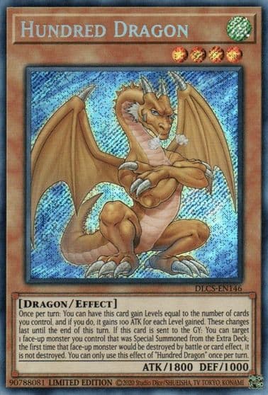 Hundred Dragon Dragons of Legend: The Complete Series Yu-Gi-Oh! card