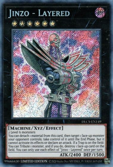 Jinzo Layered Dragons of Legend: The Complete Series Yu-Gi-Oh! card