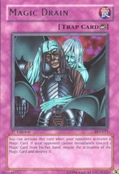 Magic Drain Pharaoh's Servant Yu-Gi-Oh! card