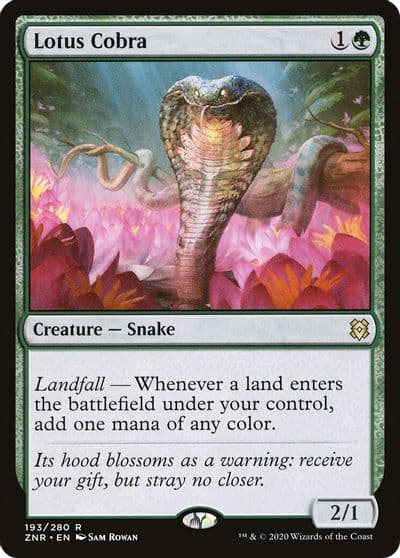 Lotus Cobra Zendikar Rising Magic card