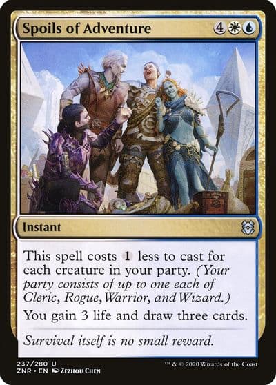 Spoils of Adventure Zendikar Rising Magic card