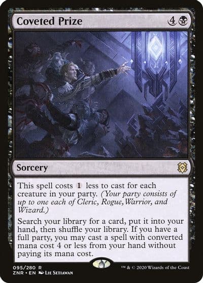Coveted Prize Zendikar Rising Magic card