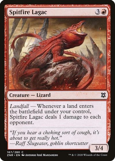 Spitfire Lagac Zendikar Rising Magic card