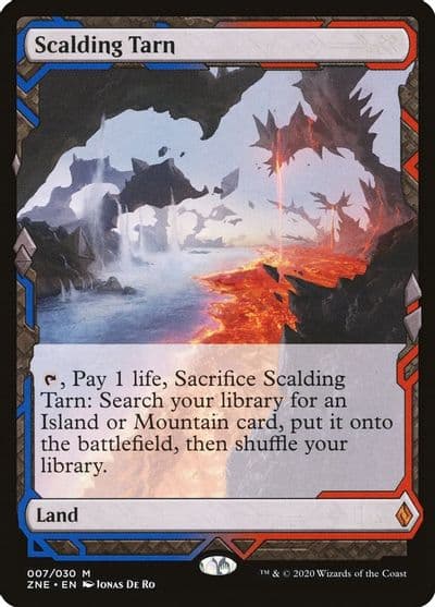 Scalding Tarn Zendikar Rising Expeditions Magic card
