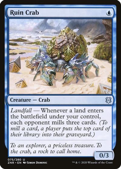 Ruin Crab Zendikar Rising Magic card
