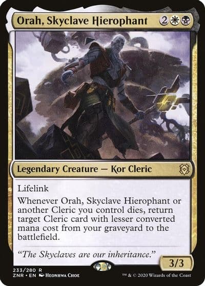 Orah Skyclave Hierophant Zendikar Rising Magic card