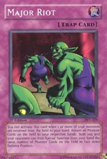 Major Riot Pharaoh's Servant Yu-Gi-Oh! card
