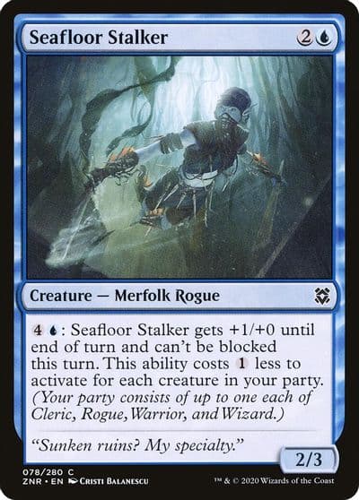 Seafloor Stalker Zendikar Rising Magic card