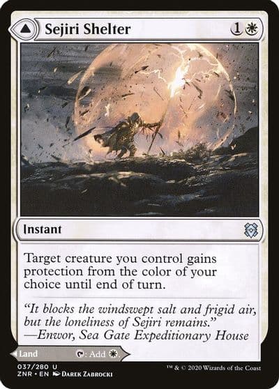 Sejiri Shelter Zendikar Rising Magic card
