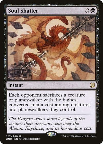 Soul Shatter Zendikar Rising Magic card