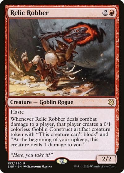 Relic Robber Zendikar Rising Magic card