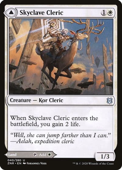 Skyclave Cleric Zendikar Rising Magic card