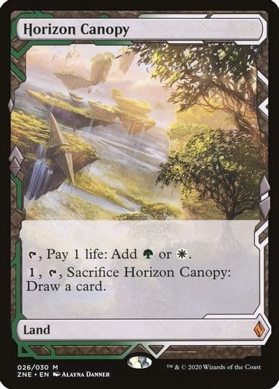 Horizon Canopy Zendikar Rising Expeditions Magic card