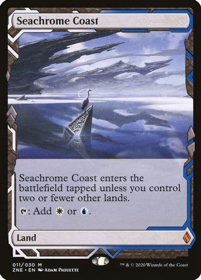 Seachrome Coast Zendikar Rising Expeditions Magic card