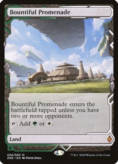 Bountiful Promenade Zendikar Rising Expeditions Magic card