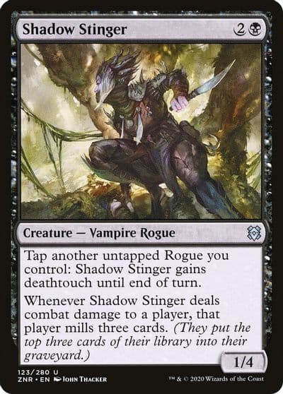 Shadow Stinger Zendikar Rising Magic card