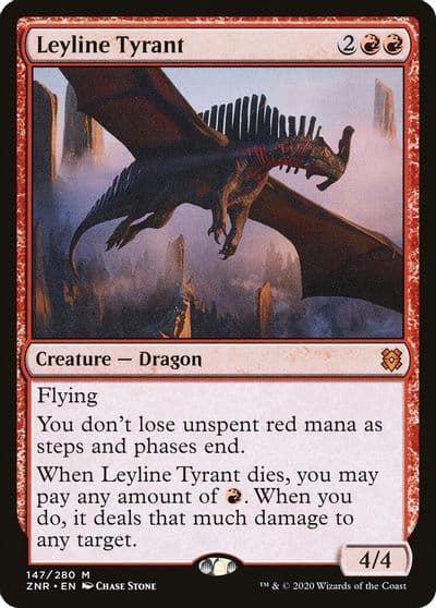 Leyline Tyrant Zendikar Rising Magic card