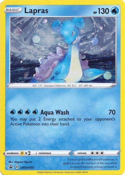 Lapras - SWSH051 SWSH: Sword & Shield Promo Cards Pokemon card