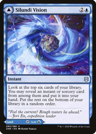Silundi Vision Zendikar Rising Magic card