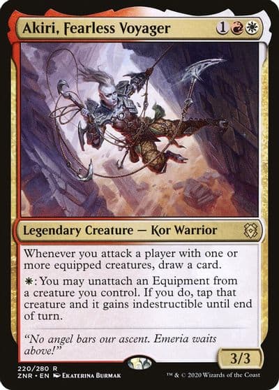 Akiri Fearless Voyager Zendikar Rising Magic card