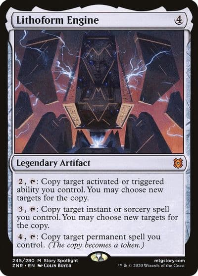 Lithoform Engine Zendikar Rising Magic card