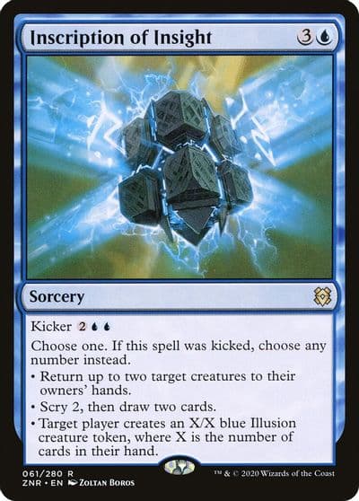 Inscription of Insight Zendikar Rising Magic card