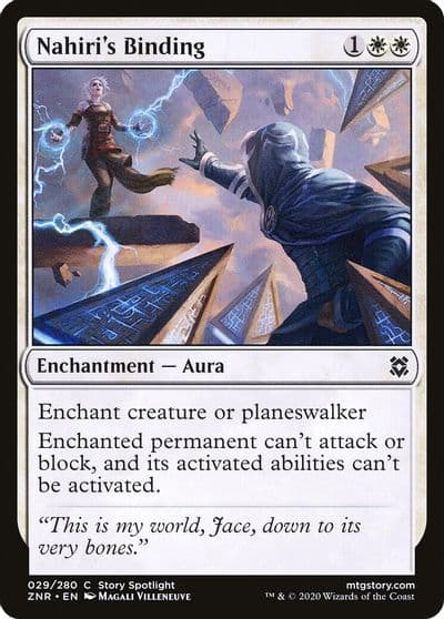 Nahiris Binding Zendikar Rising Magic card