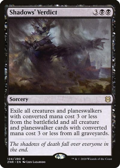 Shadows Verdict Zendikar Rising Magic card