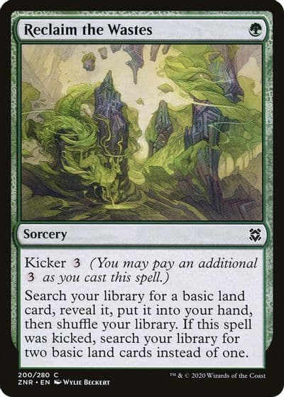 Reclaim the Wastes Zendikar Rising Magic card