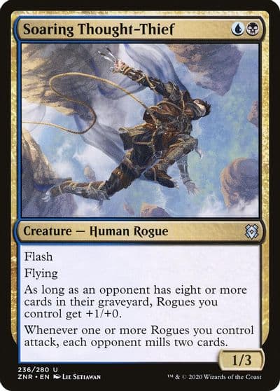 Soaring Thought Thief Zendikar Rising Magic card