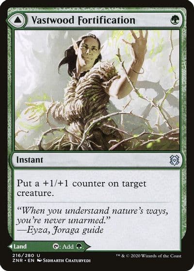 Vastwood Fortification Zendikar Rising Magic card