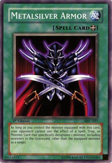 Metalsilver Armor Magician's Force Yu-Gi-Oh! card