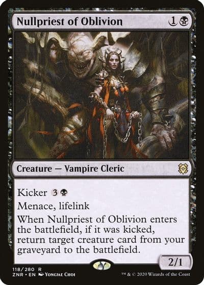 Nullpriest of Oblivion Zendikar Rising Magic card