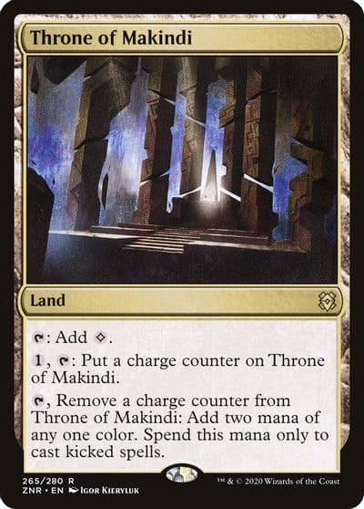 Throne of Makindi Zendikar Rising Magic card