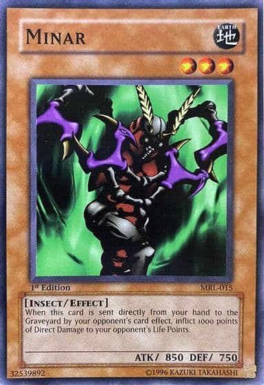 Minar Magic Ruler Yu-Gi-Oh! card