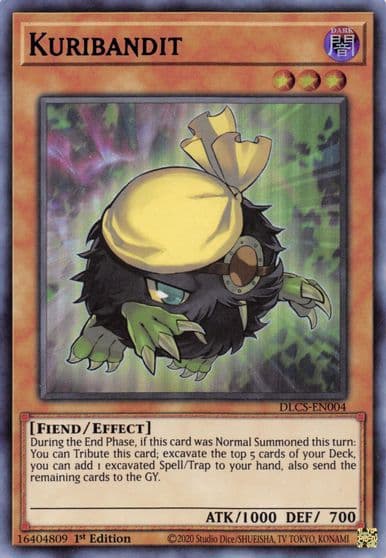 Kuribandit Blue Dragons of Legend: The Complete Series Yu-Gi-Oh! card