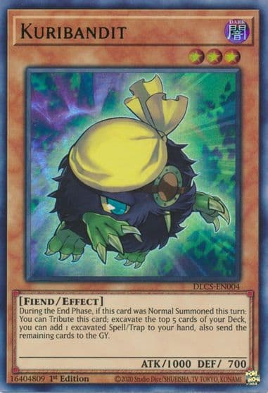Kuribandit Green Dragons of Legend: The Complete Series Yu-Gi-Oh! card
